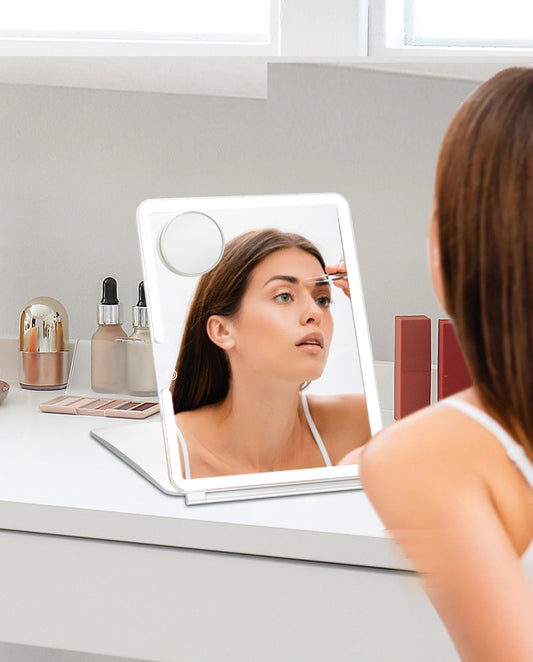 Espejo de Maquillaje de Viaje Plegable Funtouch