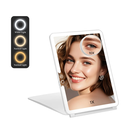 Foldable Travel Makeup Mirror Funtouch