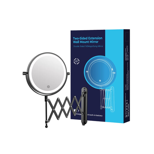 Extendable Wall Mounted Mirror Foutouch