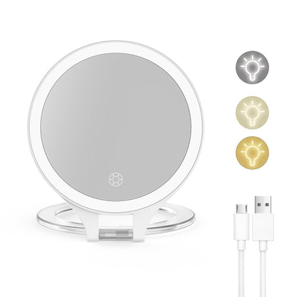 FUNTOUCH Portable LED Makeup Mirror